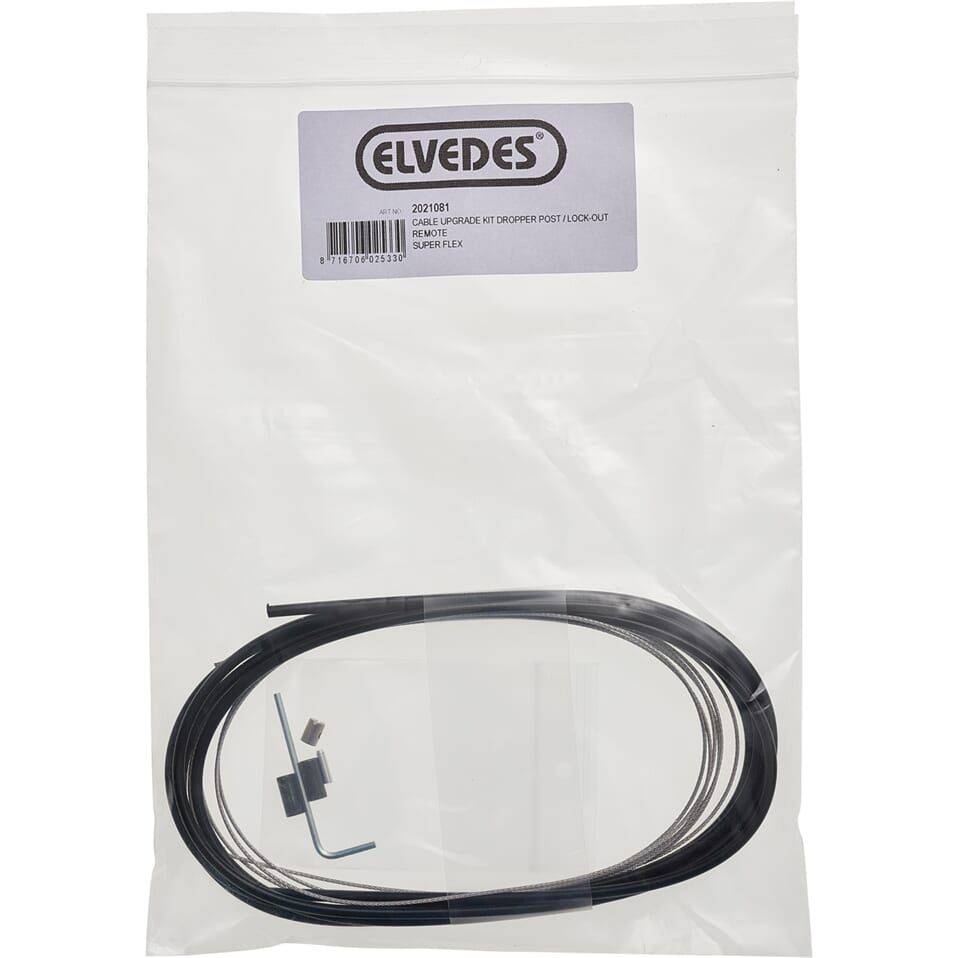 Elvedes Kabelkit Dropper-Post Superflex met flexibele kabels voor soepel schakelen en betrouwbare werking.