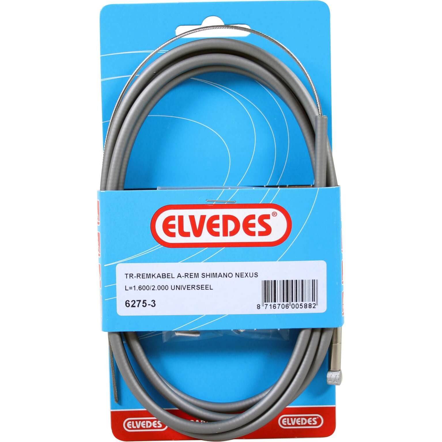 Elvedes Remkabel Achter Nexus Zilver - Le Coq Wielerartikelen