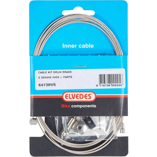 Elvedes Rem Binnenkabel Rvs 2 Nippels +Inbus Draadeind - Le Coq Wielerartikelen
