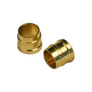 Tien Elvedes klemringen voor Tektro hydraulische leidingen, stevige metalen klemringen voor veilige aansluiting.