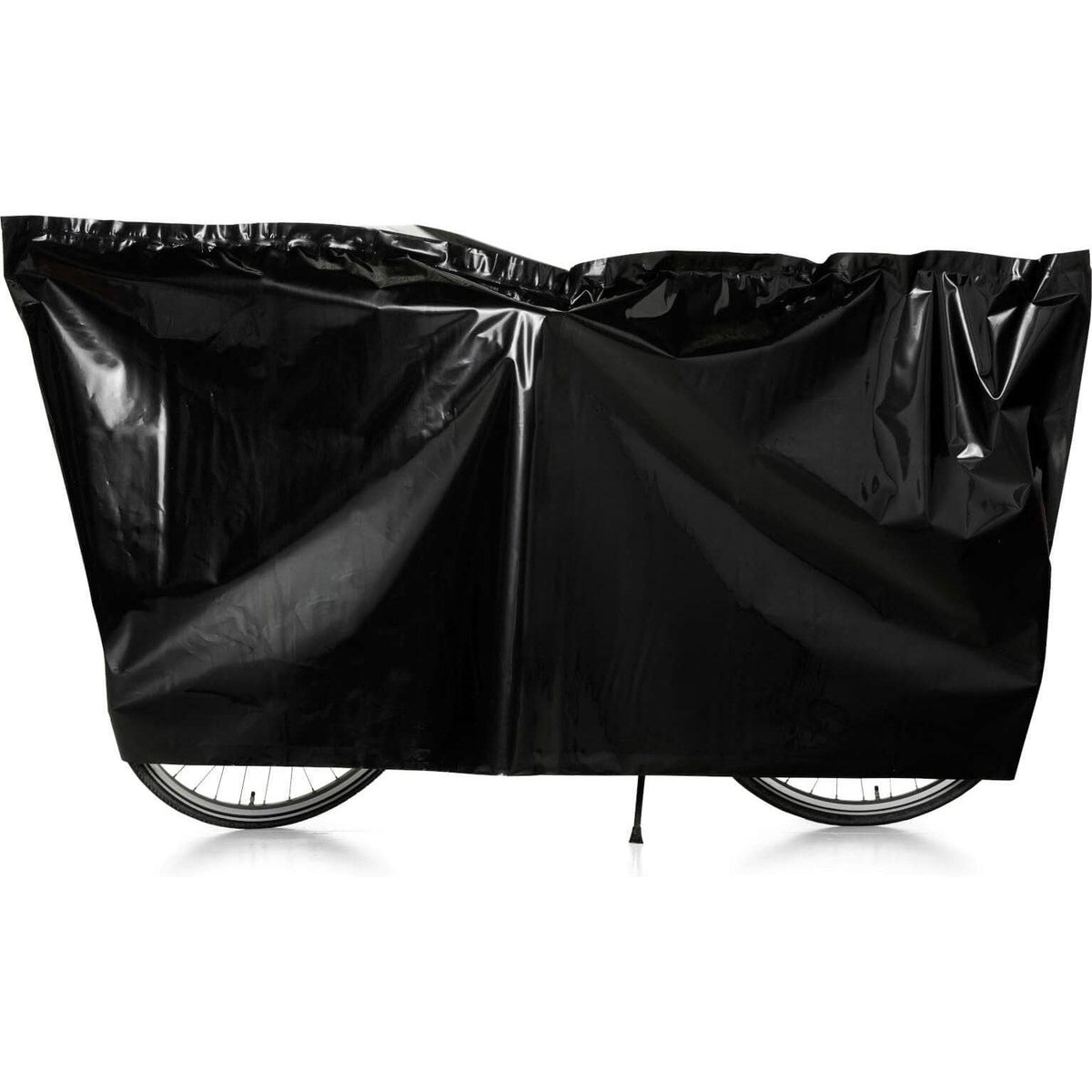 Zwart Vk fietsbeschermhoes 100x220 cm, waterdicht en beschermt tegen vuil en weersinvloeden voor fietsen.