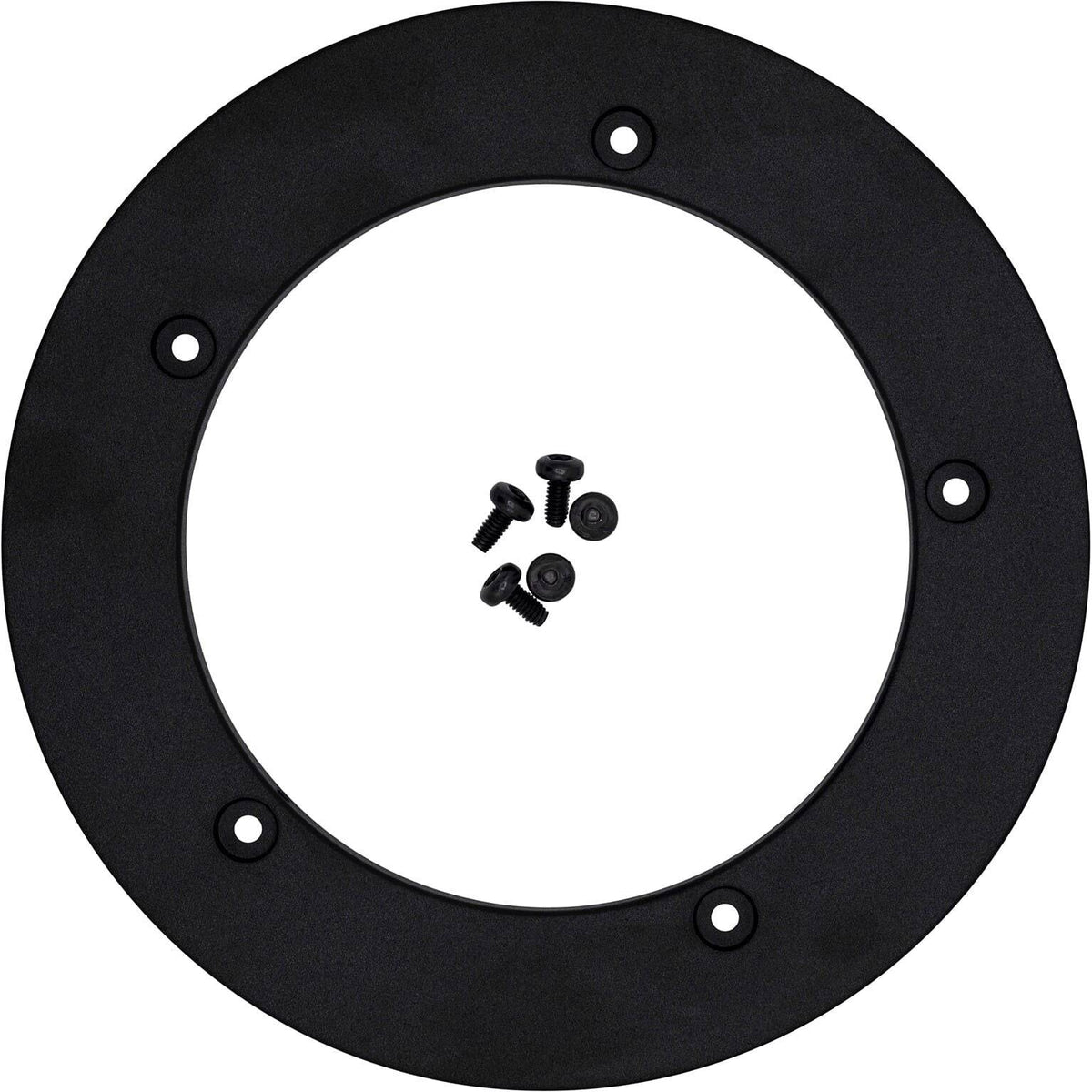 Zwarte KMC kettingscherm voor Bosch Gen3/4 38T, bescherming voor de fietsketting, zichtbaar op de afbeelding.