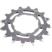 Zwart KMC Enviolo 3/32" Crmo-staal tandwiel voor fiets, zichtbaar in close-up, met fijne details en textuur