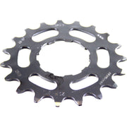 Zwart KMC Enviolo 3/32 inch tandwiel van CrMo-staal, geschikt voor fiets- of fietsonderdelen.
