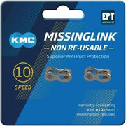 KMC EPT missing link voor 10-speed ketting, niet-herbruikbare kettingschakels, 2 stuks in beeld