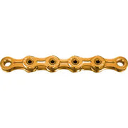 KMC X10Sl SL-TI-N 10V 11-speed ketting in goud, super lichtgewicht, 114 schakels voor racefietsen en mountainbikes