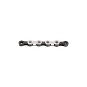 Zilverkleurige KMC X12 12-speed ketting met 126 schakels, nikkel-geplateerd voor fiets met 1/2" x 11/128" aandrijving