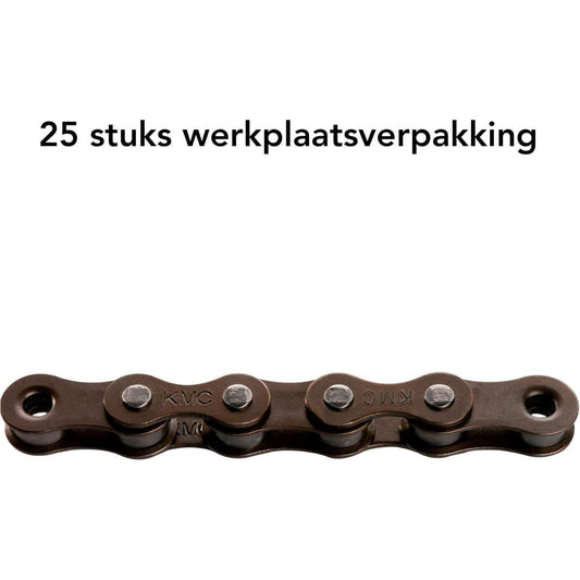Ds Kmc Ketting Z1 1/8 Wide Brown 112S Bulk (25) - Le Coq Wielerartikelen