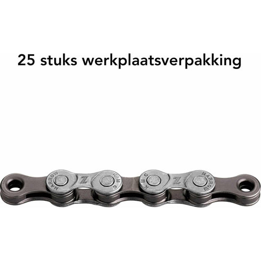 Ds Kmc Ketting Z8 Silver/Grey 116 Schakels Bulk (25) - Le Coq Wielerartikelen