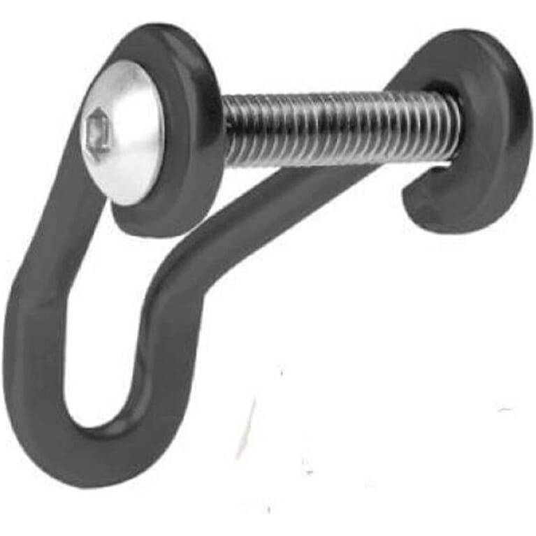 Herrmans ED lamphaak zwart voor suspension verlichting, bevestigingsmateriaal voor fiets of voertuig