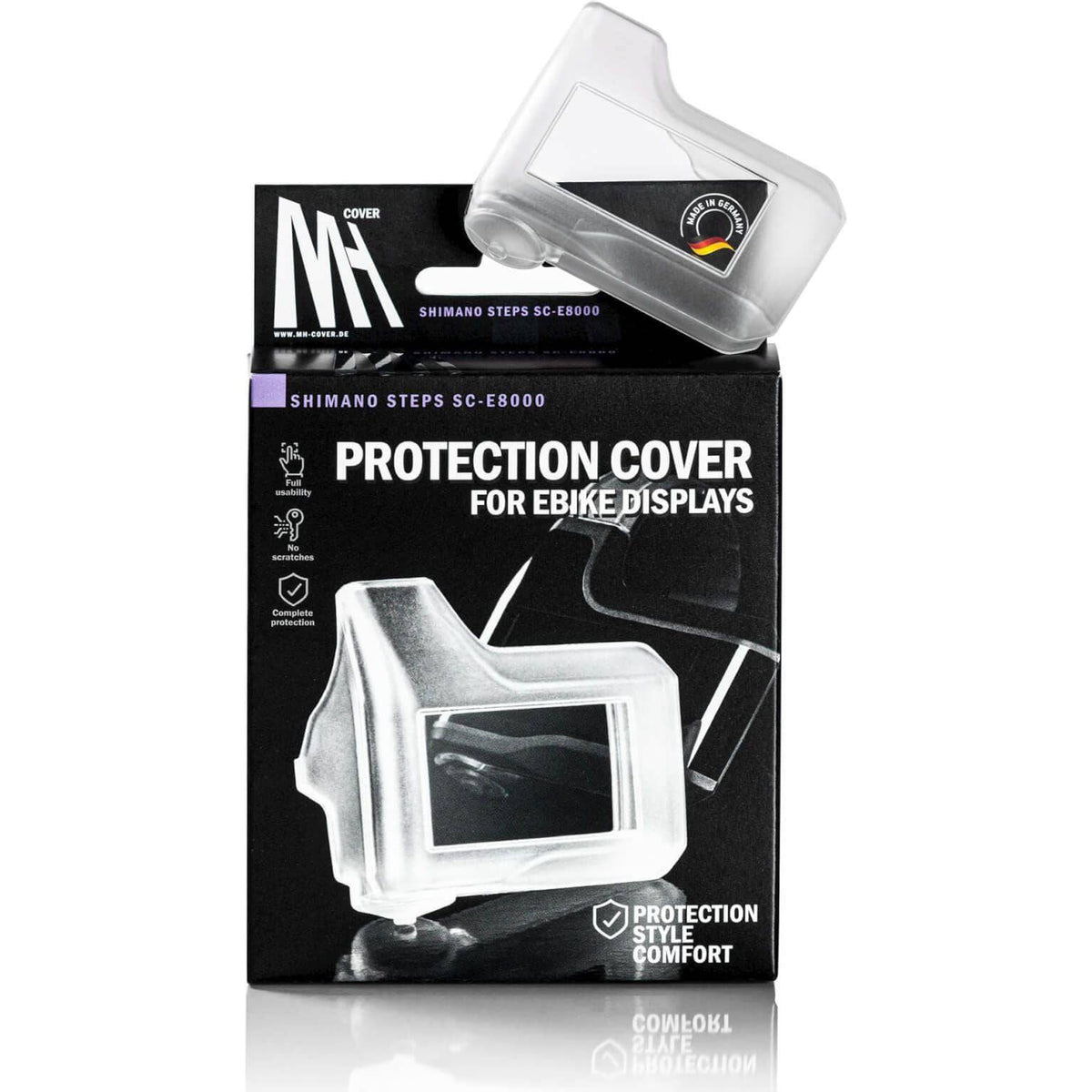 Mh Protection hoes voor Shimano Steps E8000, computeraccessoire, beschermhoes voor elektrische fietsonderdelen.
