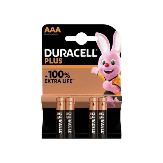 Duracell Batterij Plus 100% Extra Life Mn1500/Lr6/Aa Bp4 - Le Coq Wielerartikelen