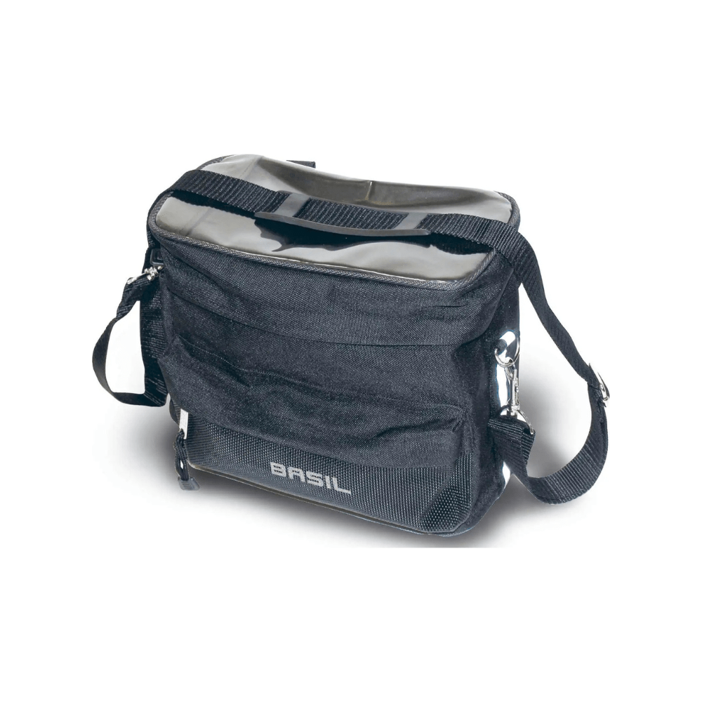 Basil Stuurtas Mali 8 Liter 26 X 17 X 22 Cm - Zwart - Le Coq Wielerartikelen