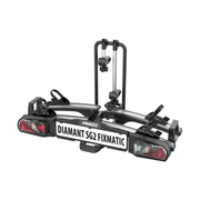 Pro-User Diamant SG2 Fixmatic fietsendrager voor 2 fietsen, bevestiging aan trekhaak, stevig en gebruiksvriendelijk ontwerp