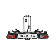 Pro-User Diamant SG2 fietsendrager voor trekhaak met stevig ontwerp en bevestigingsmechanisme voor veilige fietstransport.