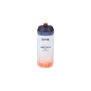 Zefal Bidon Arctica 55 van 550ml, rood en zwart, met ergonomische dop en antislip oppervlak voor fietsgebruik