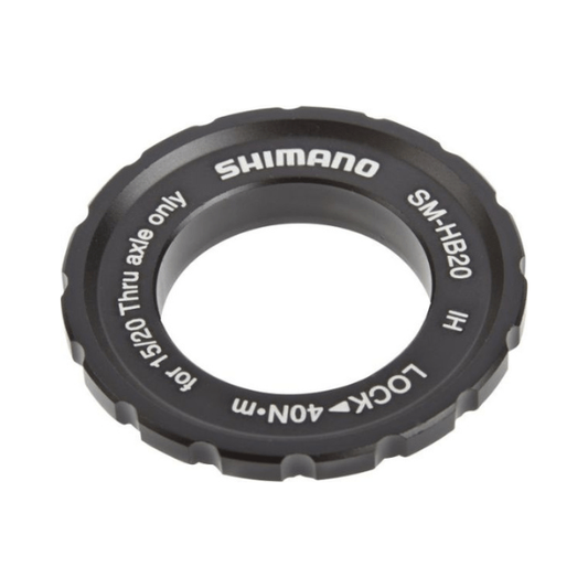 Shimano Remschijfadapter Center-Lock Ring Voor Steekasnaven Sm-Hb20 - Le Coq Wielerartikelen
