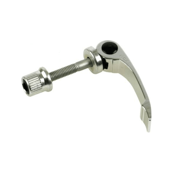 Aluminium Ergotec M6 X 50 mm zadelpen snelspanhendel voor fiets zadel toebehoren, zwart en robuust ontwerp