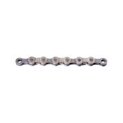 Zilveren Sram PC870 ketting voor 8-speed fietsen met 114 schakels en 3/32 inch breedte, zichtbaar in de afbeelding