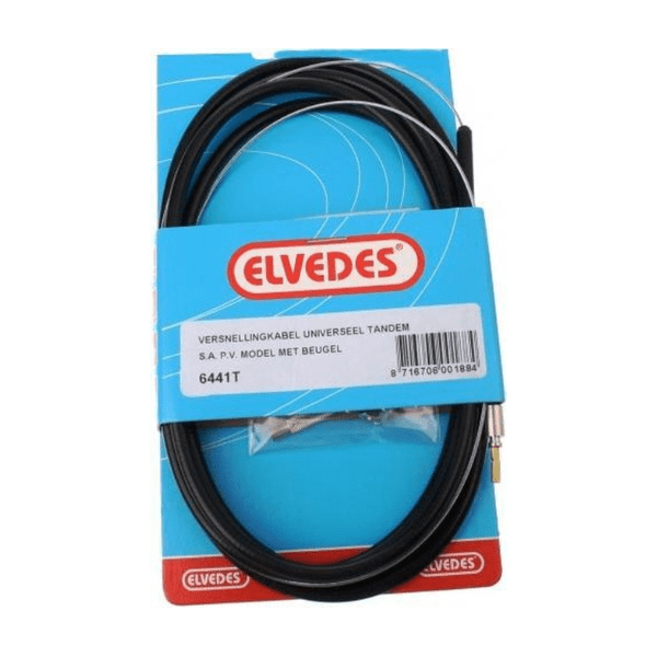 Elvedes schakel kabel Sa Tandem 6441T, versnellingskabel voor tandem fietsen, zichtbaar op de afbeelding