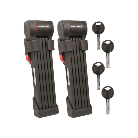 Trelock Vouwslot Set 2X Fs 480 Cops Zf 480 X-Press Twin 100 - Le Coq Wielerartikelen