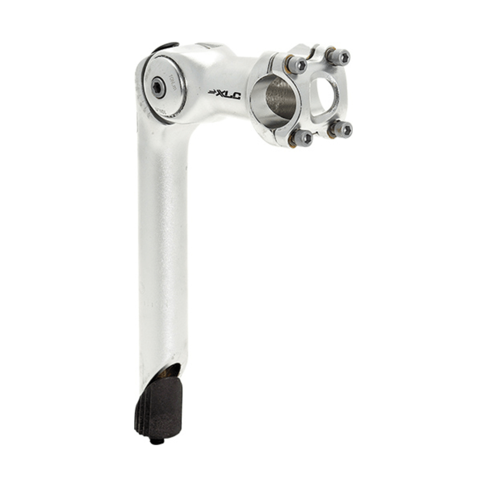 Zilveren XLC stuurpen St-T02Alm, verstelbaar, 1 1/8 inch, 25,4 mm, 180 mm lang, voor fietsbestuurder