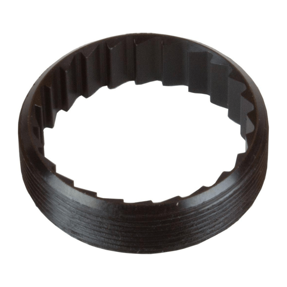 DT Swiss naafdraadring 360 graden, 34 mm diameter, zwart met metalen onderdelen, geschikt voor fietsnaafmontage