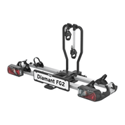 Pro-User Diamant FG2 fietsendrager voor 2 fietsen, kantelbaar, geschikt voor trekhaak, stevig en gebruiksvriendelijk ontwerp