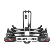 Pro-User Diamant SG3 Fixmatic fietsendrager voor trekhaak, zwart met bevestigingsmechanisme en stevige constructie