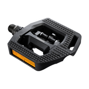 Shimano PD-T421 Click'r MTB pedalen met platform en SPD, zwart, geschikt voor mountainbiken en off-road fietsen.