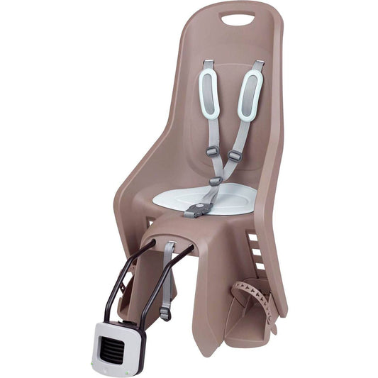 Polisport Achterzitje Bubbly Plus Frame Bev. Brown/Green - Le Coq Wielerartikelen