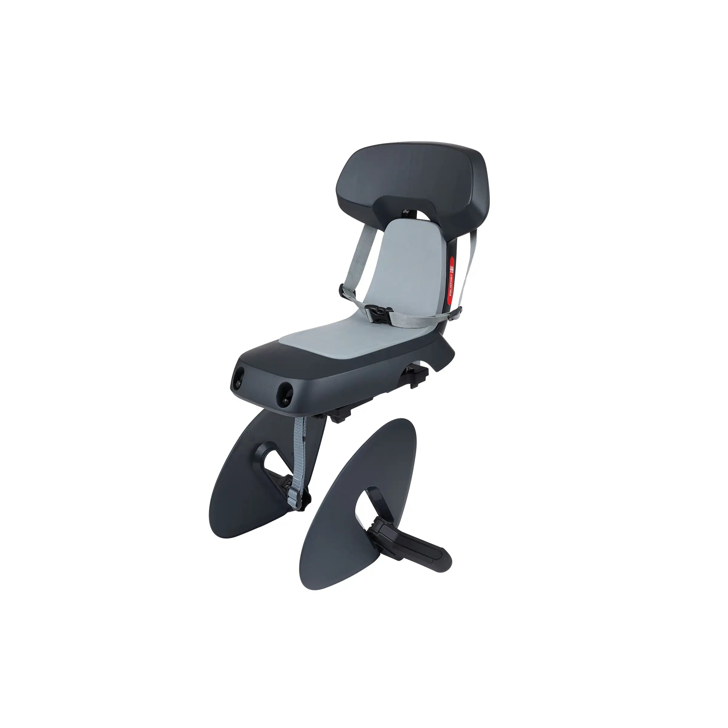 Polisport Achterzitje Guppy Junior MIK-HD Dark Grey/Light Grey