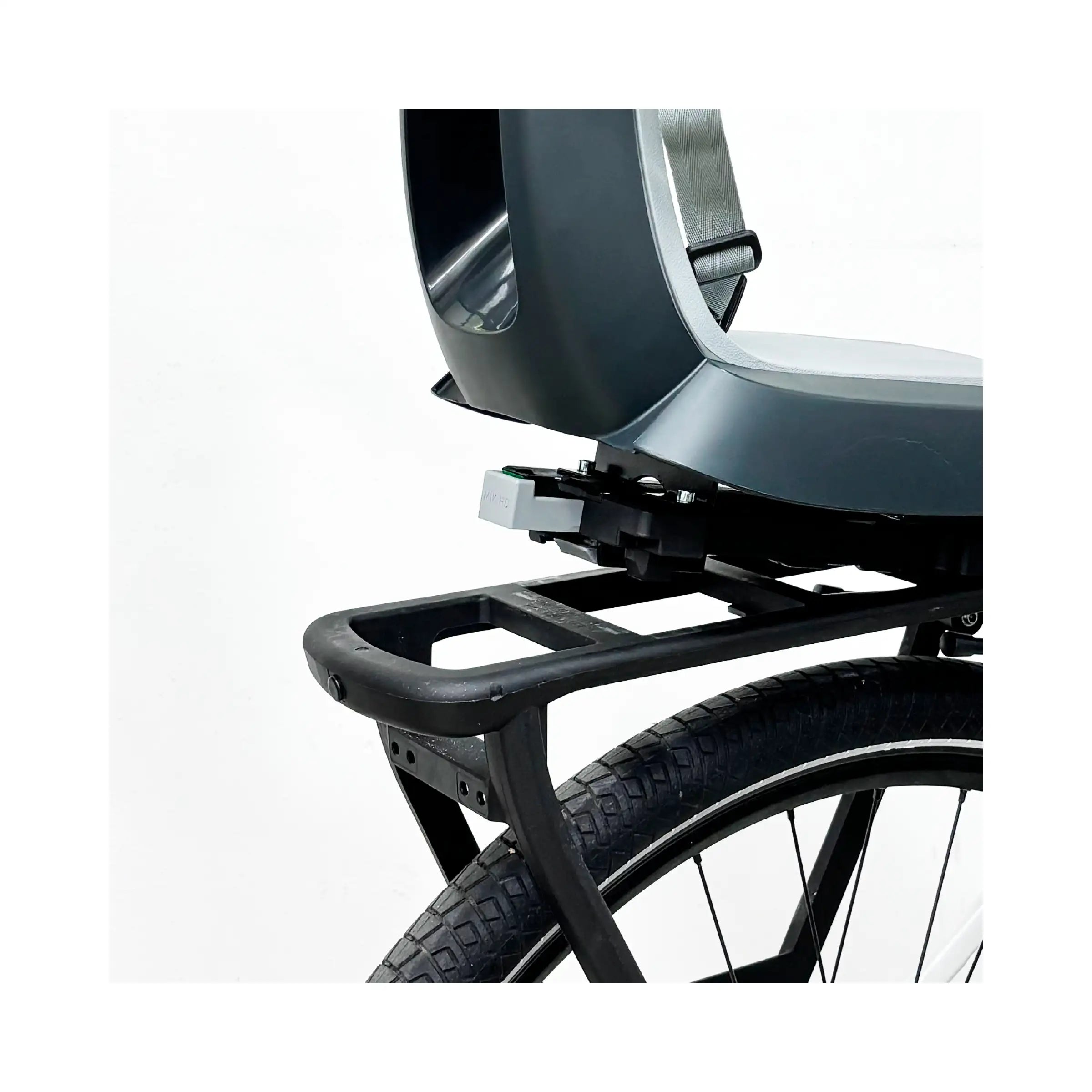 Polisport Achterzitje Guppy Junior MIK-HD Dark Grey/Light Grey