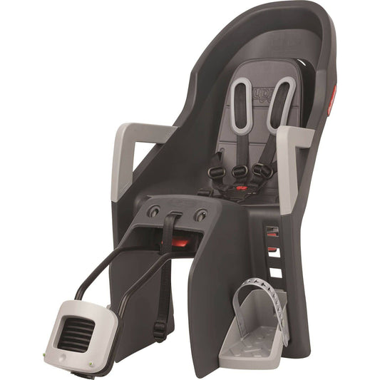 Polisport Achterzitje Guppy Frame Bev. Dark Grey - Le Coq Wielerartikelen