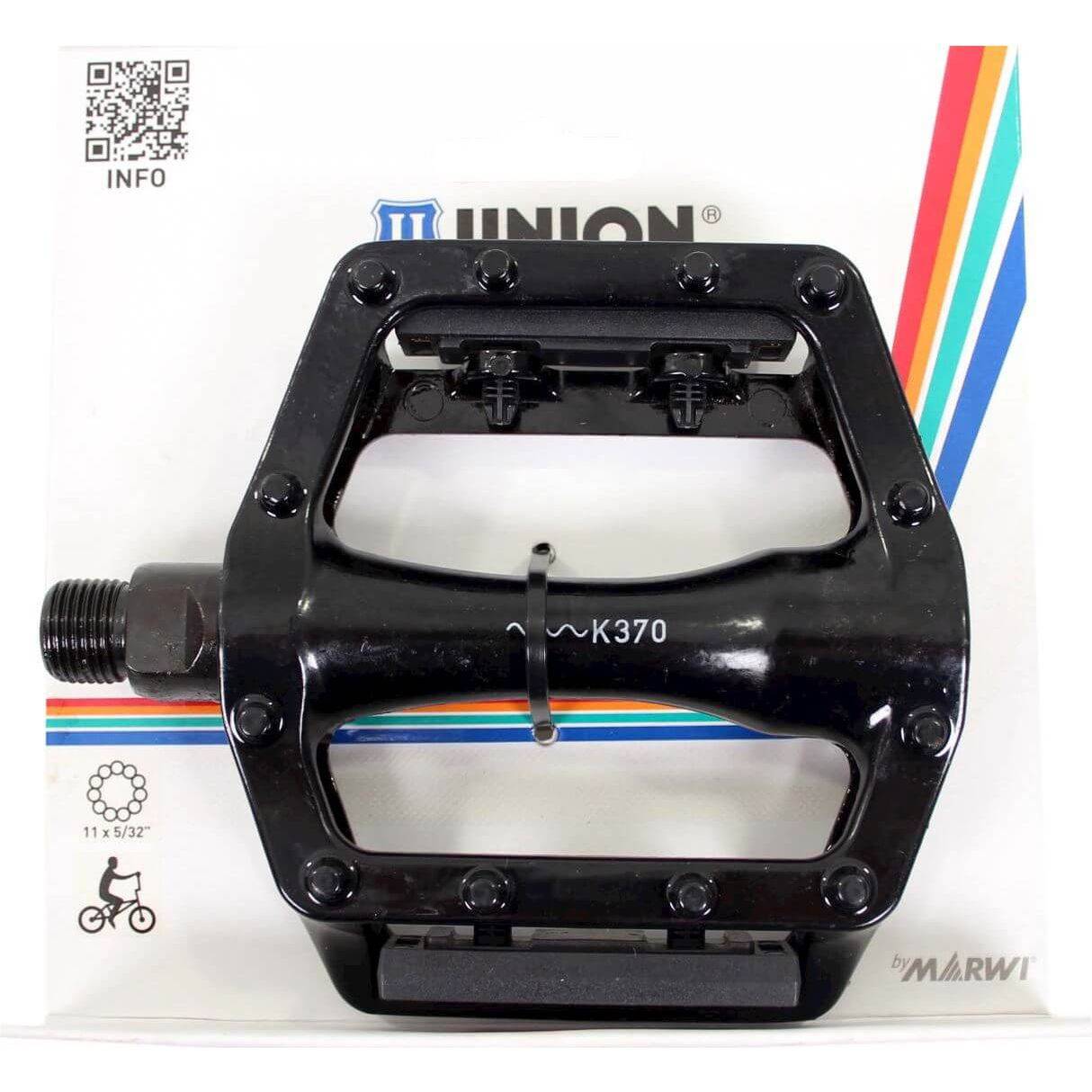 Union Pedalen 102 Bmx 9/16 Zwart (Op De Kaart) - Le Coq Wielerartikelen