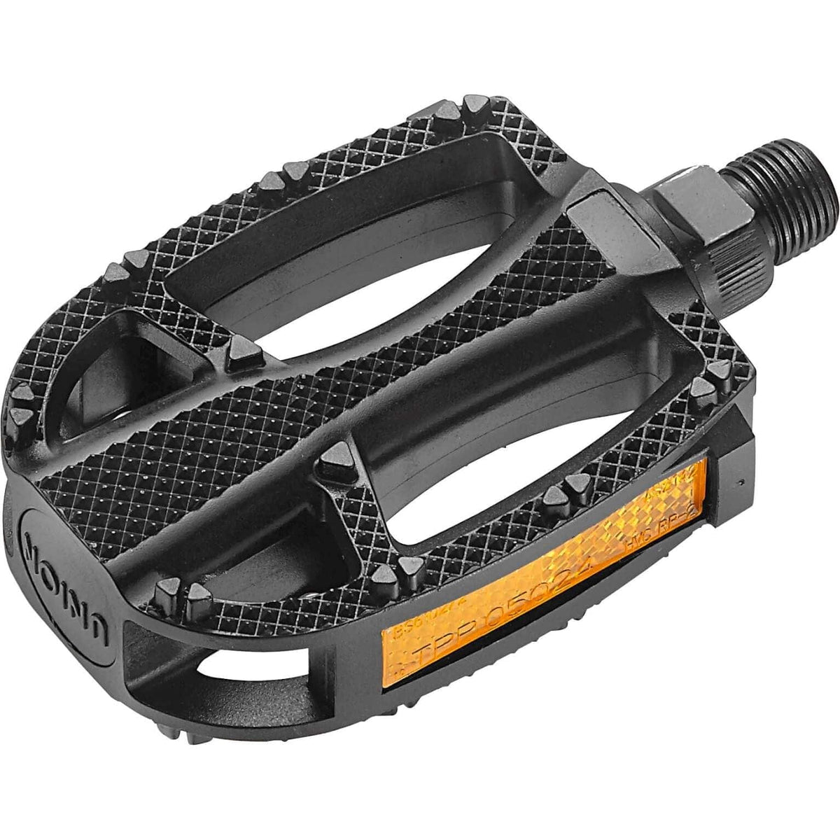 Union Marwi SP-481B pedaalset voor juniorfietsen, 1/2 inch dunne draad, zwart, geschikt voor stads- en e-bikes