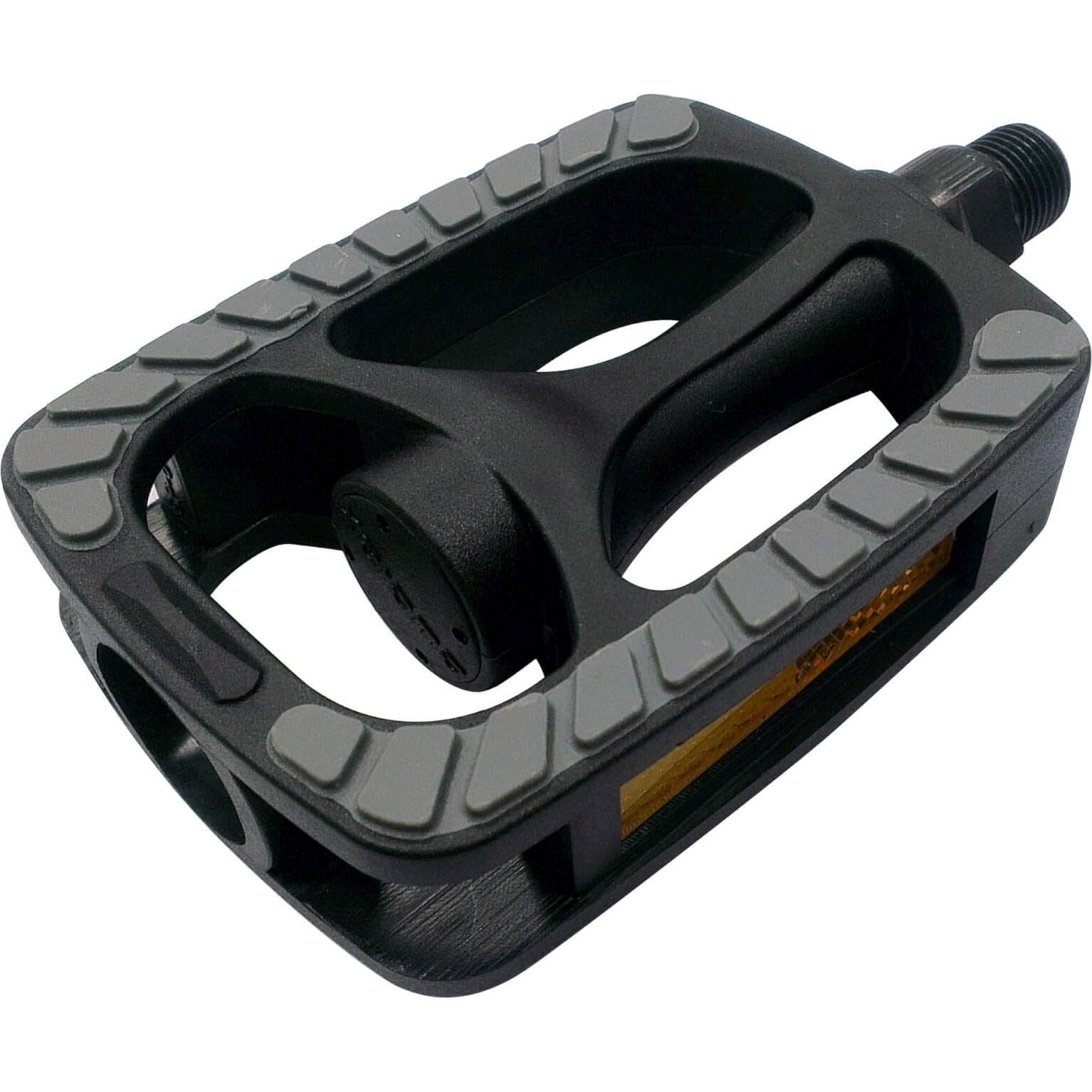 Union Pedalen 813 Anti-Slip Zwart Grijze Inleg Op Kaart - Le Coq Wielerartikelen