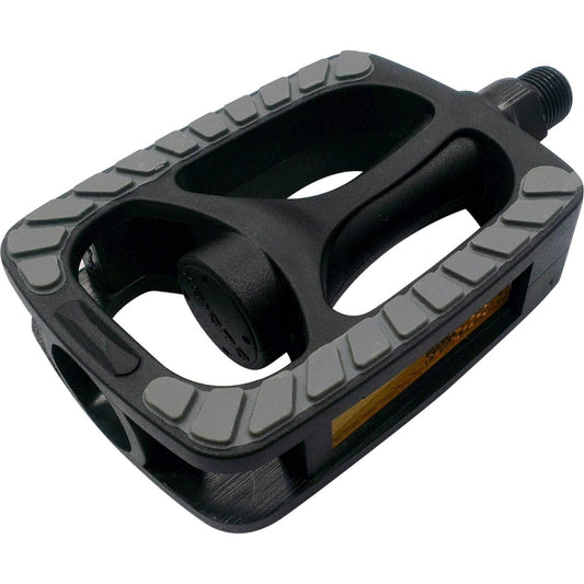 Union Pedalen 813 Anti-Slip Zwart Grijze Inleg Op Kaart - Le Coq Wielerartikelen