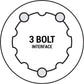 Praxis Kettingblad 1X Mtb Dm(A) 30T 3Mm Offset Wave Zwart - Le Coq Wielerartikelen