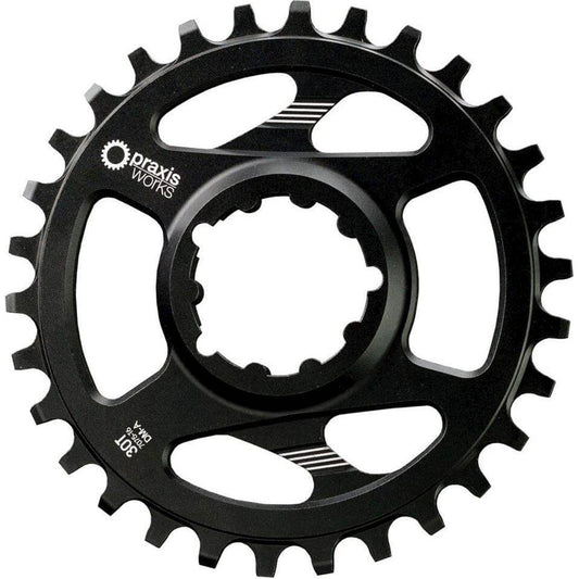 Praxis Kettingblad 1X Mtb Dm(A) 30T 3Mm Offset Wave Zwart - Le Coq Wielerartikelen