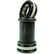 Praxis trapas adapter M30 T47, lengte 85,5 mm, geschikt voor fietsen, zwart metalen trapas onderdeel.