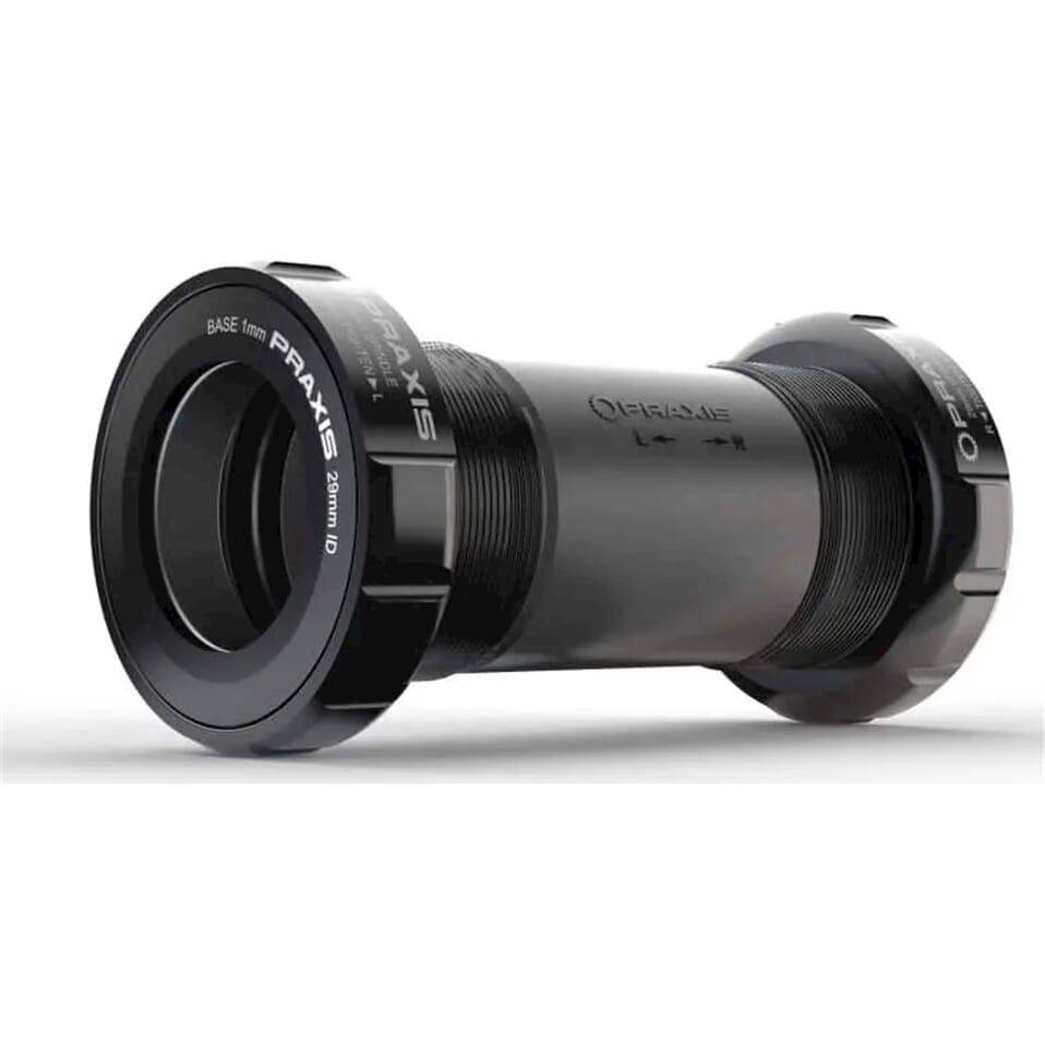 Praxis Trapas Adapter Sram Dub 29 voor BSA Road/Mountainbike, geschikt voor 68-73 mm crankframes, zwart metalen ontwerp