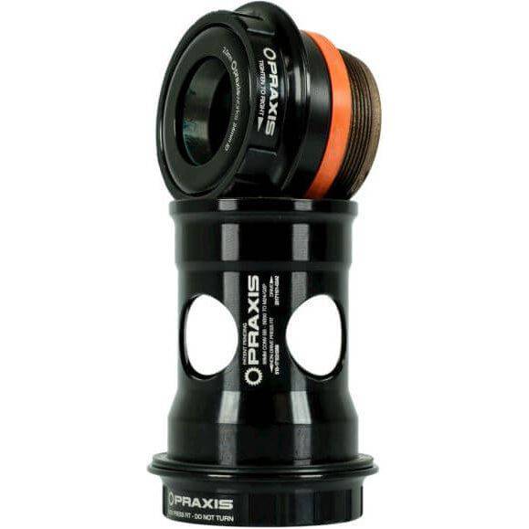 Praxis Trapas Adapter M24 voor Sram Gxp Bb30 Pf30 racefiets, zichtbaar op de afbeelding.