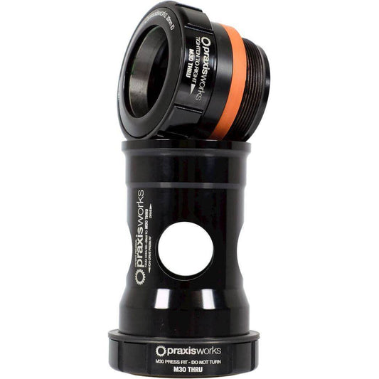 Praxis Trapas Adapter M30-Thru Bb30 Pf30 Mtb 73Mm - Le Coq Wielerartikelen
