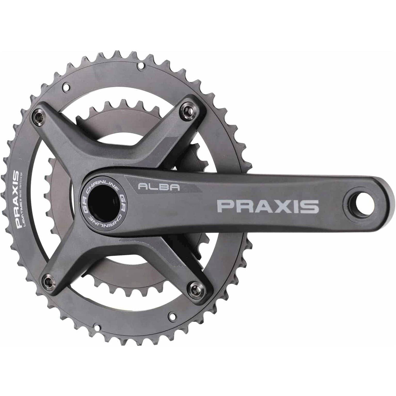 Praxis Crankstel Alba-Gr M30 48/32T - Le Coq Wielerartikelen