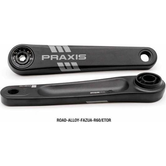 Praxis E-Race Crankstel Alloy Etor Spline (Fazua R60) - Le Coq Wielerartikelen