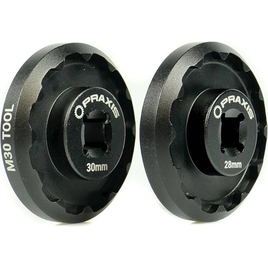 Praxis Bottom Bracket Gereedschap M30 Zwart - Le Coq Wielerartikelen