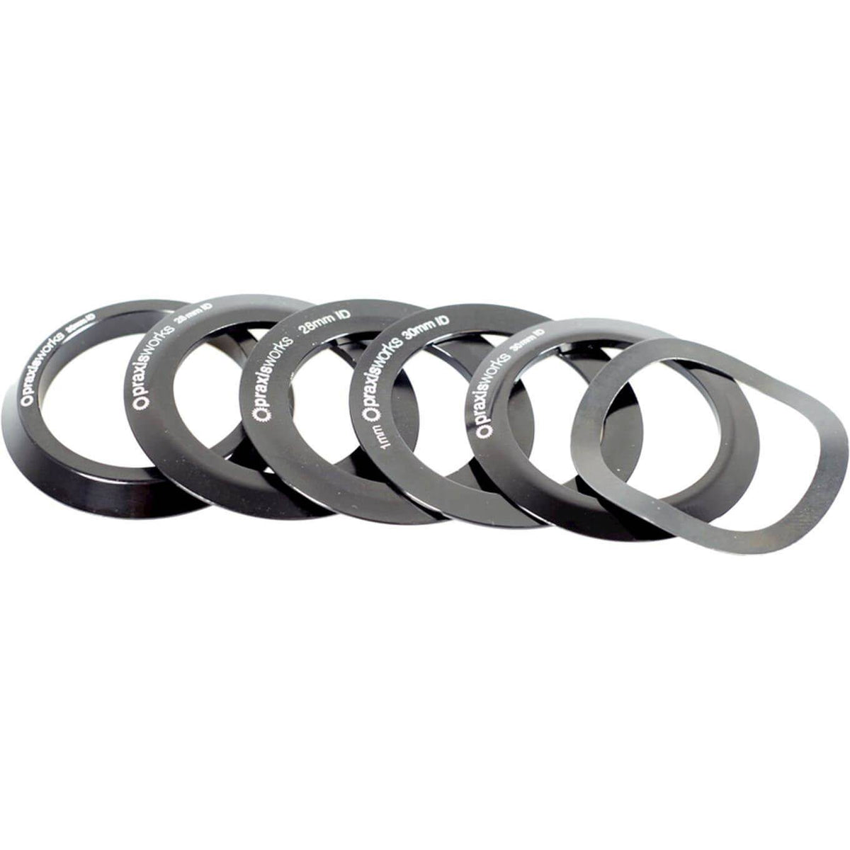 Praxis afdichtringen M30 kit voor crankstelaccessoires, set van rubberen ringen en afdichtingen voor fietscomponenten