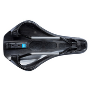 Pro Turnix Team Anatomic Fit Zadel Carbonrail 132 mm Zwart