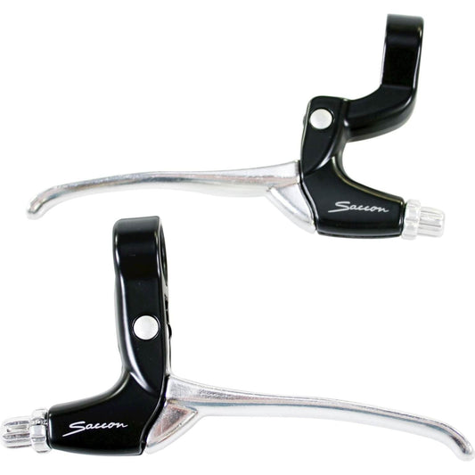 Saccon Remgreep Set L211/214 Nexus Zwart/Zilver - Le Coq Wielerartikelen
